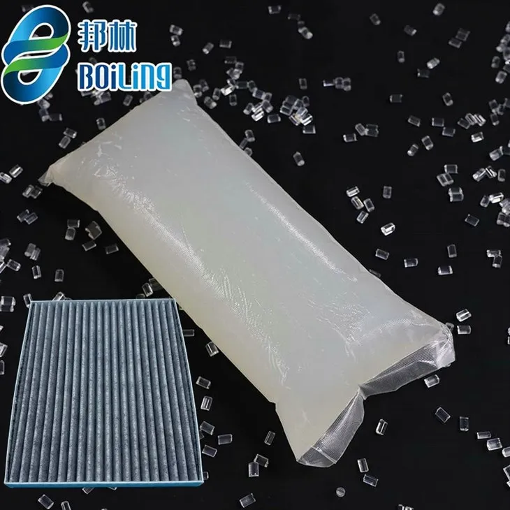 กาวไวต่อแรงกดสำหรับตัวกรองอากาศ