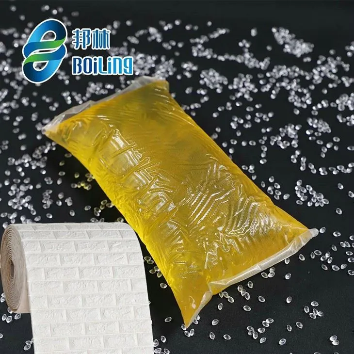 สติ๊กเกอร์ติดผนัง XPE กาวร้อนละลาย